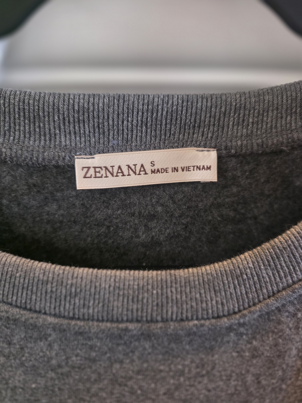 Zenana Outfitters Charcoal Gray Wide Leg Lounge Set - Picture 4 of 5
